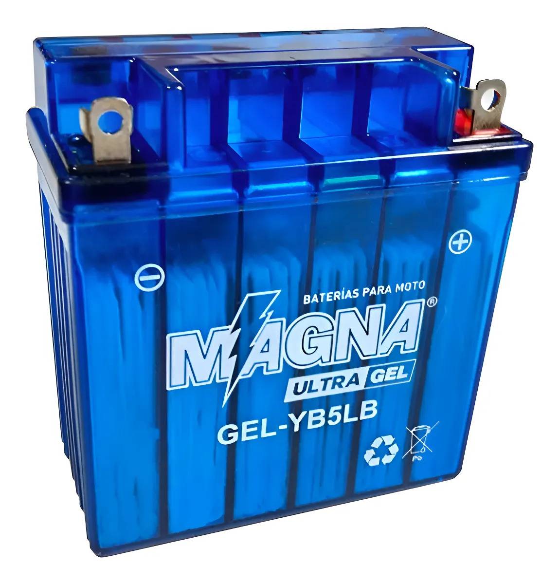 Batería Moto Ultra Gel Mf Yb5lb Discover St125 Rtx 150 Derecho