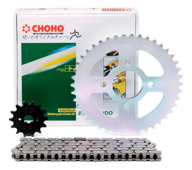 Kit De Arrastre Bajaj Discover St 125 150 Reforzado Choho Plateado