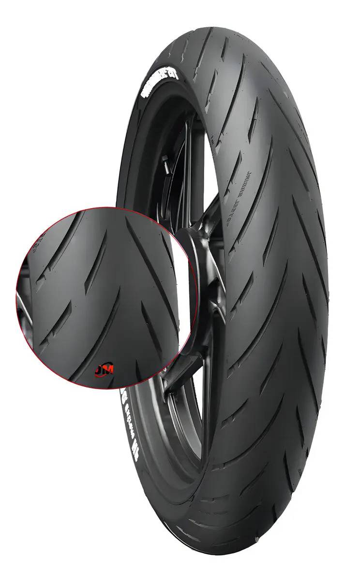 Kit 2 Llantas 150/60-17 Y 110/70-17 Eurogrip Atr 3165 Zr Radial Tl
