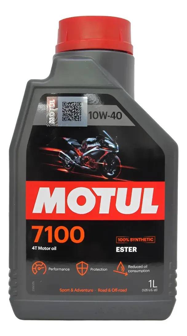 Aceite Moto Motul 7100 10w40 Api Sp Ma2 100% Sintético X1 L.