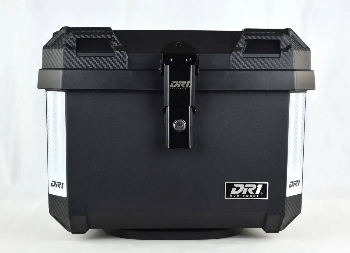 Maletero Dr1 Adventure 45 Litros Con Espaldar Desmontable Negro
