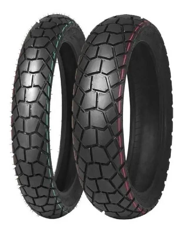 Llantas Combo Knt516 120/80/18 Y 90/90/21  Xtz250 Dr Kmx