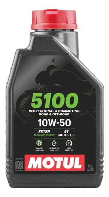 Aceite Moto 4t 5100 10w50 Semi Sintetico Motul 1l