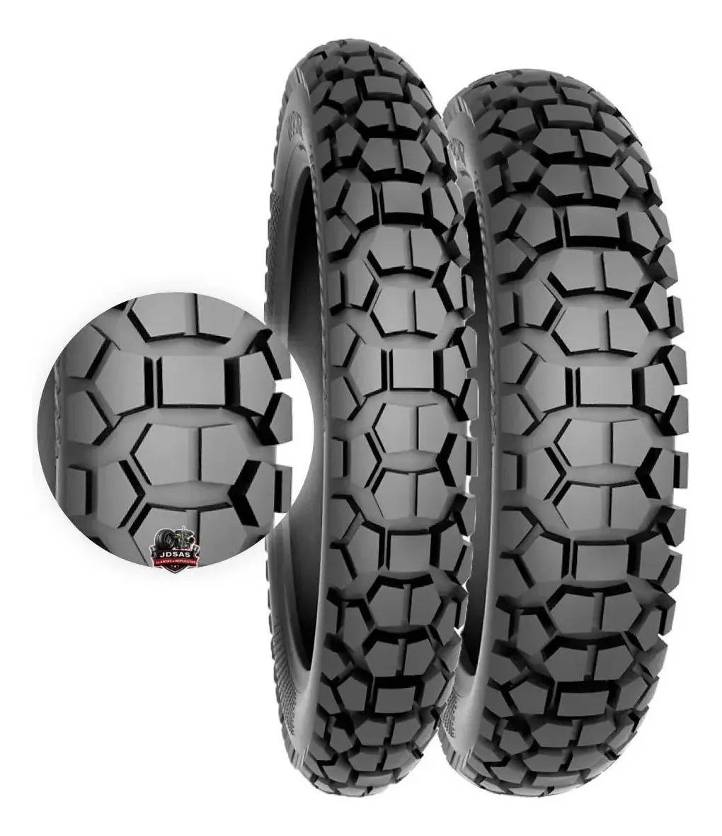Llantas 110/90-17 + 90/90-19 Timsun Ts-819 Tl Sellomatic