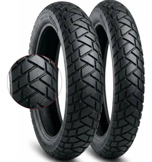 Llantas 110/90-17 Y 90/90-19 Kontrol 1001 Combo Tt