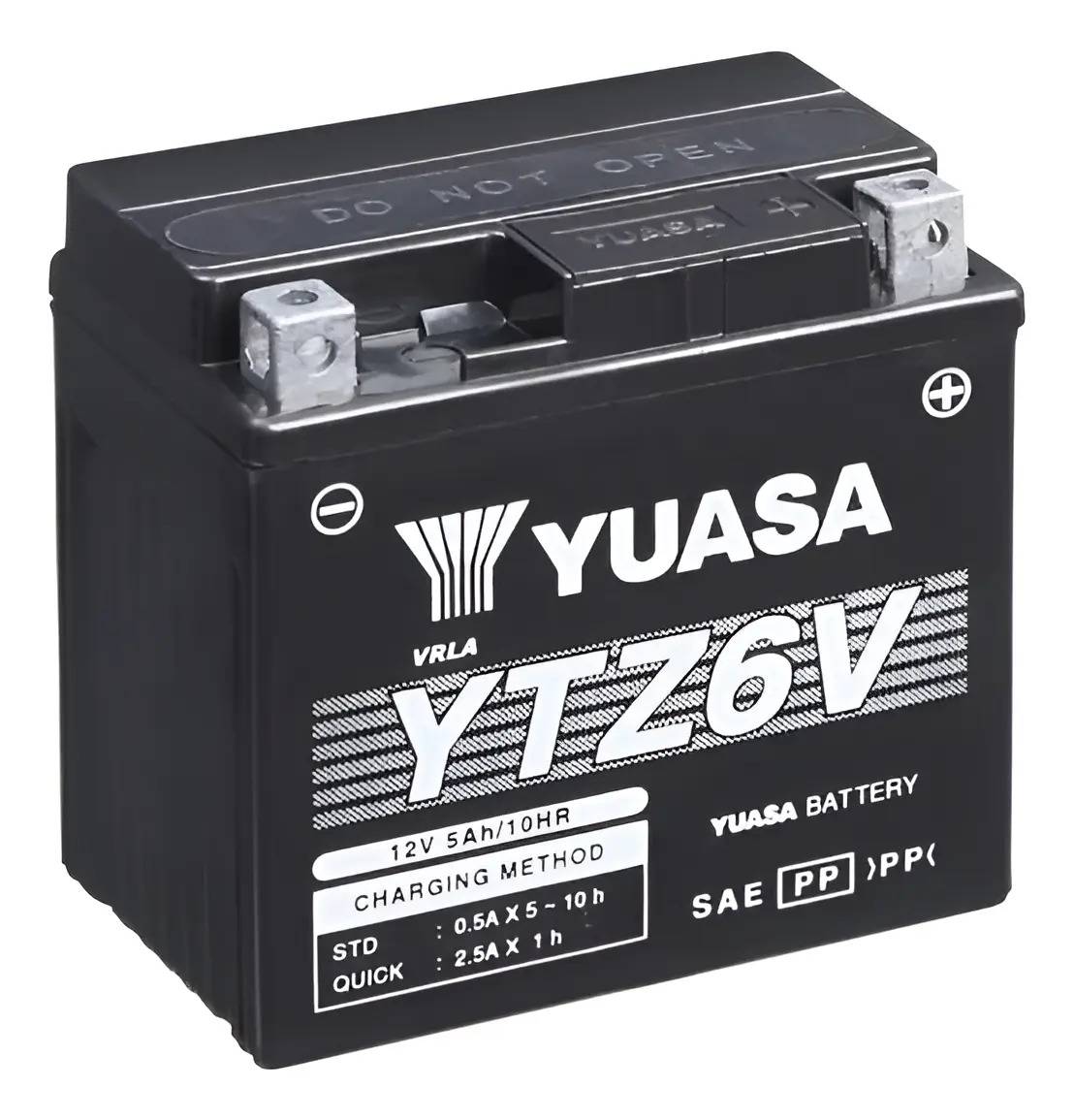 Bateria Moto Yuasa Original Yamaha Fz-s Nmax Xtz150 Ytz6v Derecho