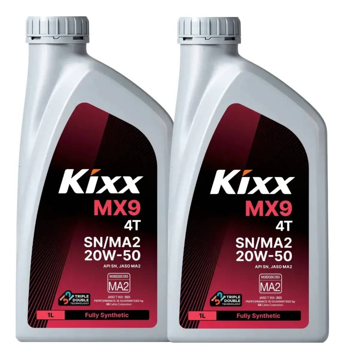 Aceite Kixx Moto 4t 20w50 Full Sintetico X 2 Lt
