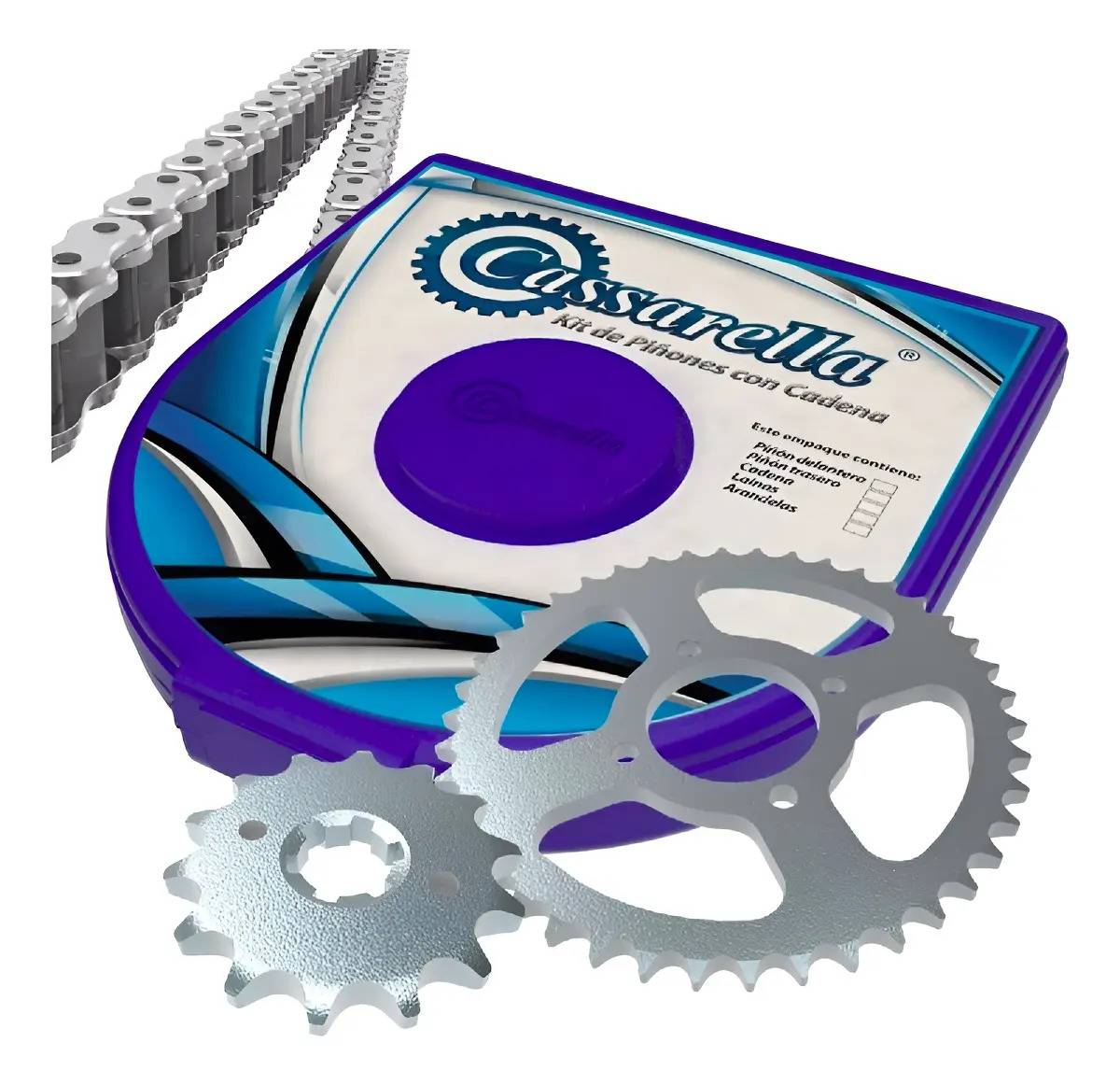 Kit De Arrastre Honda Cb250 Twister Reforzado Cassarella Dorada