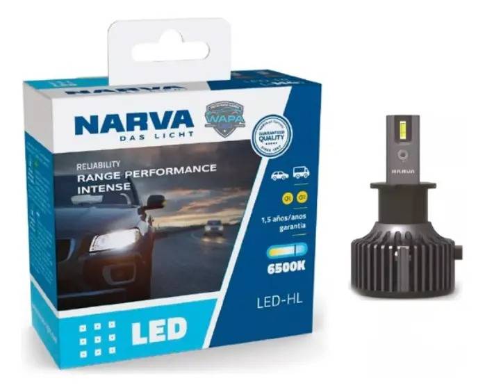 Bombillos Led Carro Moto Narva H4 H11 H7 9005 H1 H3 Etc H3 Blanco Blanco Frío