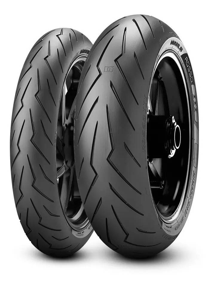 Combo Llantas Pirelli 110/70 R17 Y 150/60 R17 Diablo Rosso 3