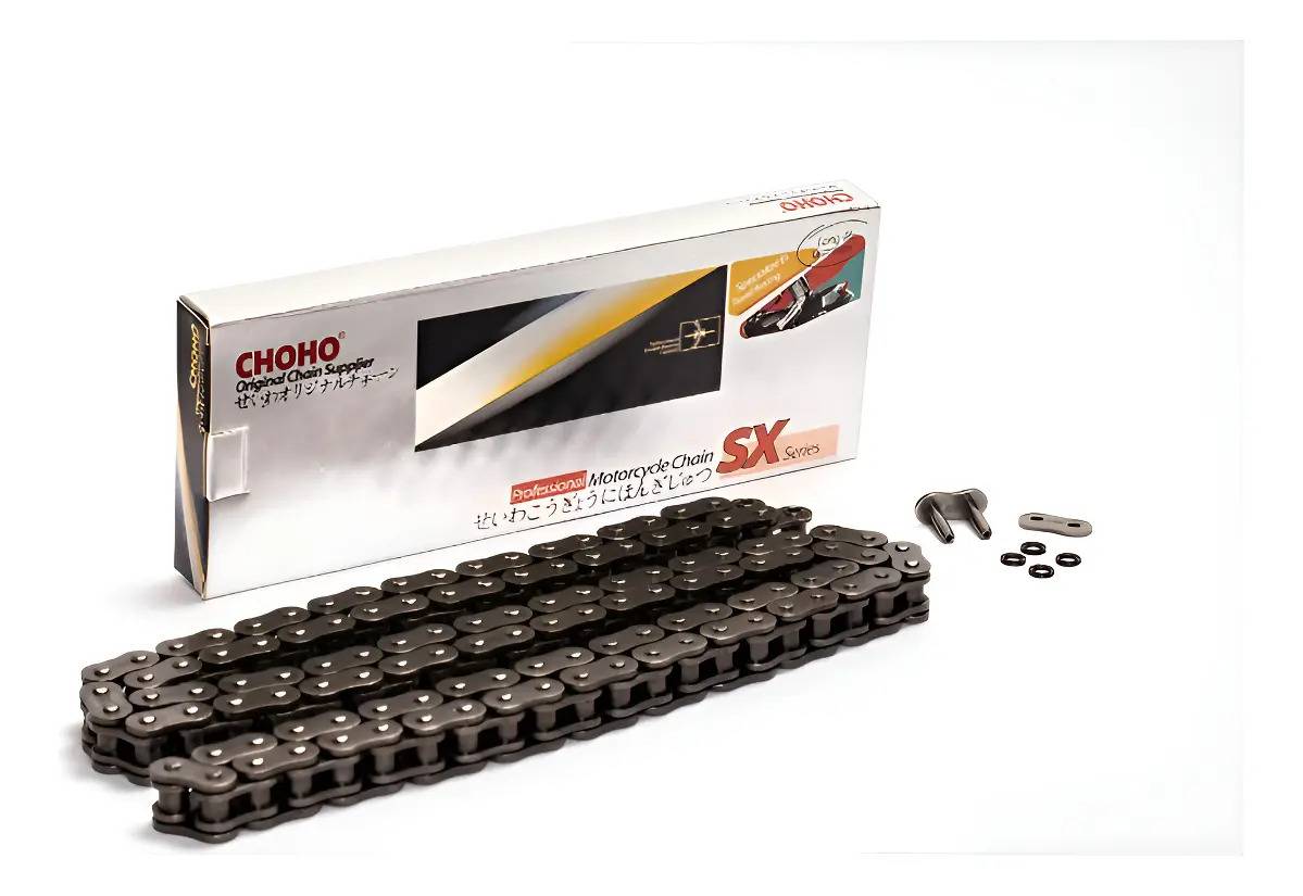 Cadena Moto 520 Xring 120l Series X Reforzada Choho Original Plateado