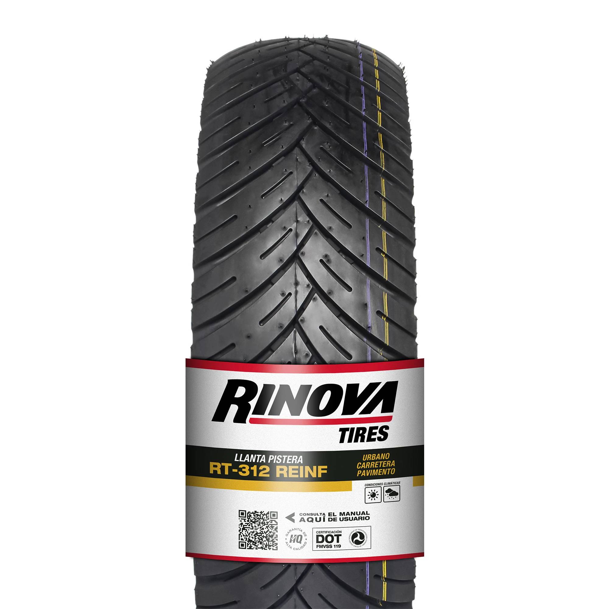 Llanta Moto Pistera 130/70-17 Rinova RT-312 72L Reforzada Sellomatic