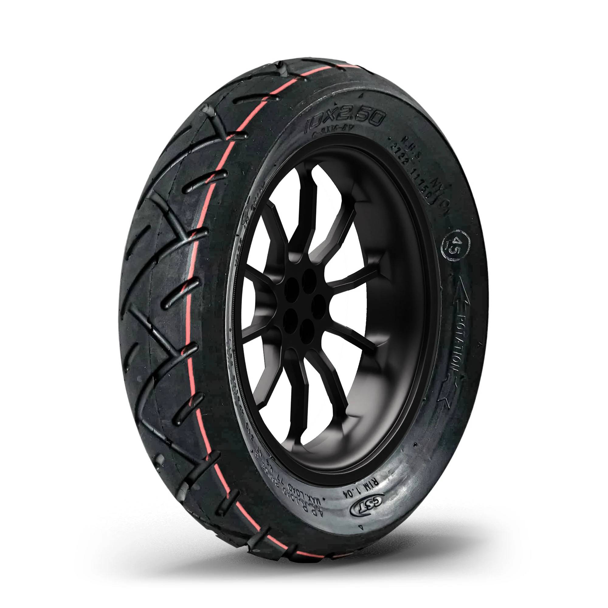 Llanta Patineta Eléctrica 10 X 2.50 TT C9336 4PR CST