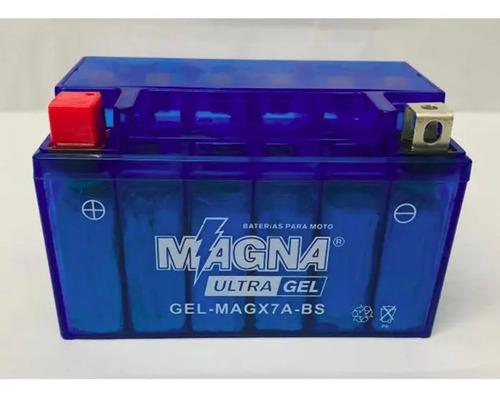 Batería Moto Auteco Kymco Agility 125 Ultra Gel Mf Magx7a Bs Izquierdo 2