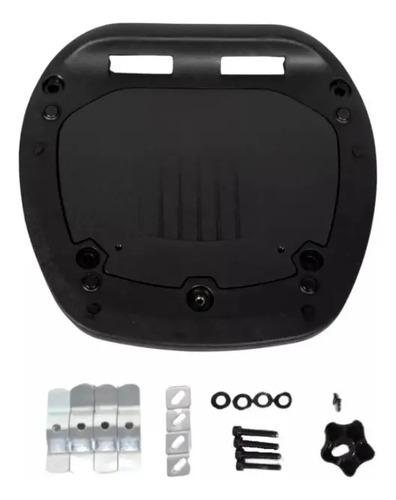 Maletero Baul 65lt Dr1 Litros Con Espaldar Tipo Shad Givi Negro 6