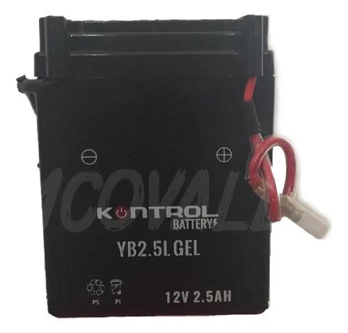Batería Moto Honda Eco 100 Kontrol Yb25l Gel 5