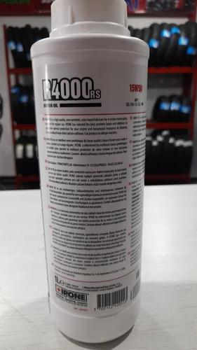 Aceite Semisintético Moto Ipone R4000 Rs 4t 15w50 Ipone 4