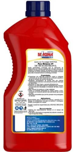 Aceite Moto Magna 10w40 Semi Sintetico 10w-40 1l 3