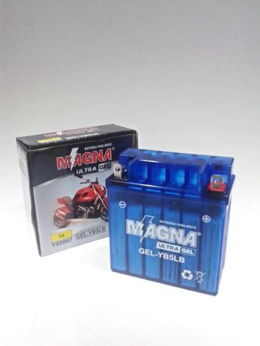 Batería Magna Ultra Gel Mf Yb5lb Tvs100 Gixxer Fz16 Ak 110 Derecho 2