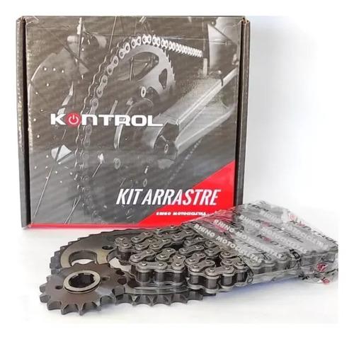 Kit De Arrastre Para Honda Xre 300 Xre300 Reforzado Kn Negro
