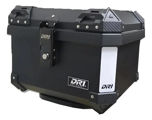 Maletero Moto Dr1 Adventure 36 Litros Con Espaldar Negro
