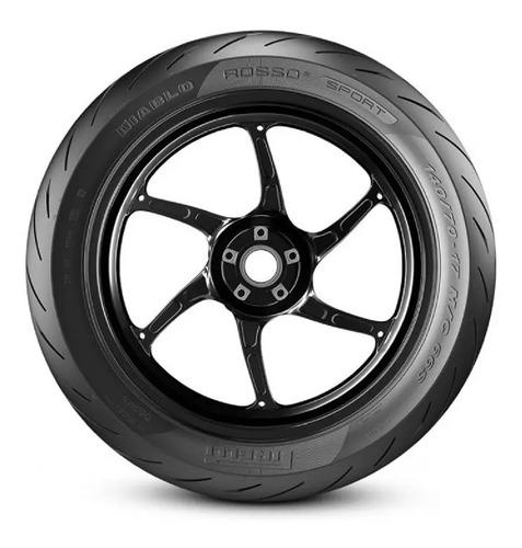 Llanta Moto 100/80/17 Pirelli Diablo Rosso Sport Pulsar Cr5 3