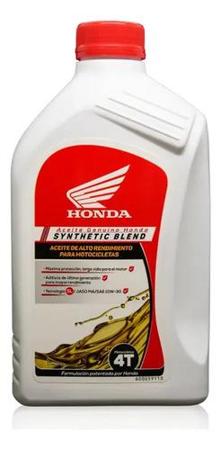 Aceite Honda 10w30 Synthetic Blend Original X 1000 Ml 2