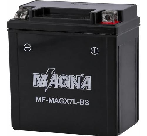 Batería Moto Honda Elite 125 Dio 110 Xr 125 Mf Magx7l Bs Derecho