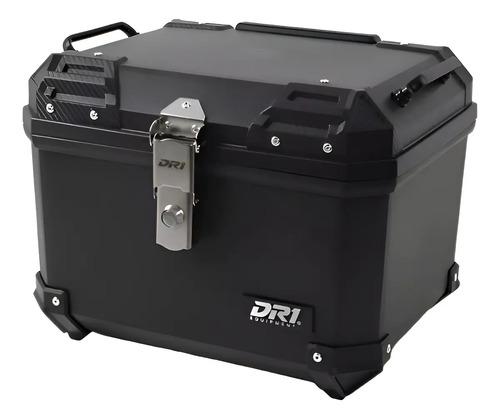 Maletero Moto Dr1 Adventure 36 Litros Con Espaldar Negro 3