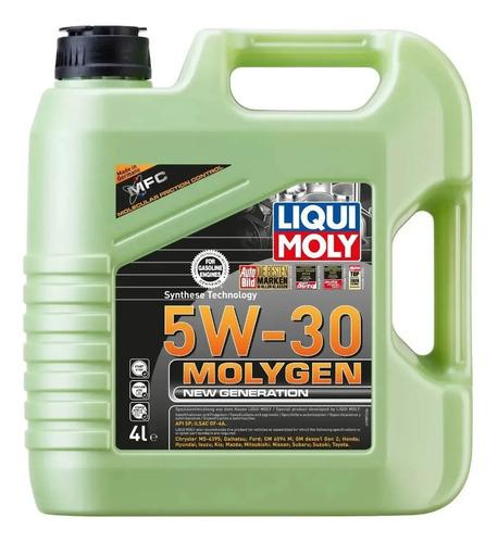 Aceite Sintetico 100% Aleman Liqui Moly Molygen 5w30 4 Lts 6