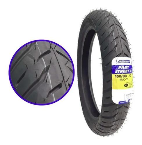 Llanta Moto 100/90/18 Michelin Pilot Street Cbf 150 Thriller 2
