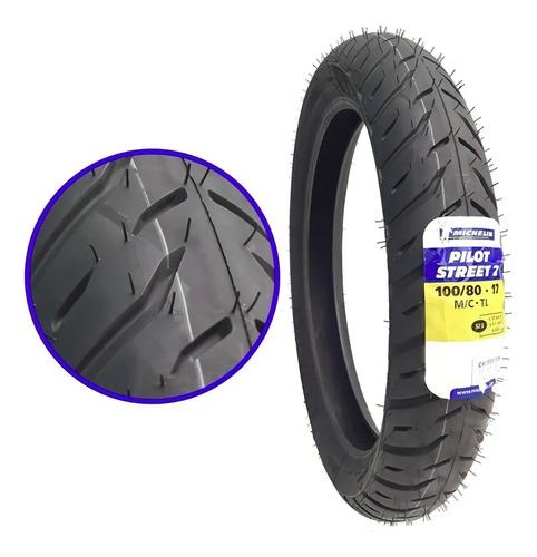 Llanta Delantera Para Moto Michelin Sport Pilot Street 2 Sin Cámara De 90/90-18 S 57 X 1 Unidad 5