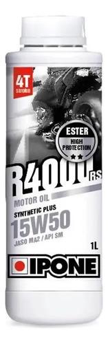 Lubricante Aceite Moto Ipone R4000 R 4t 15w50 Semisintético 2