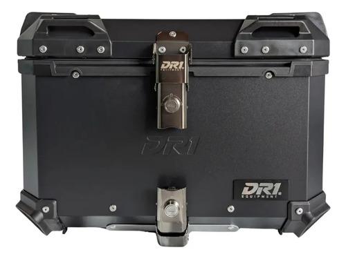 Baul Maletero Dr1 57 Litros Espaldar Aluminio Desmontable Negro