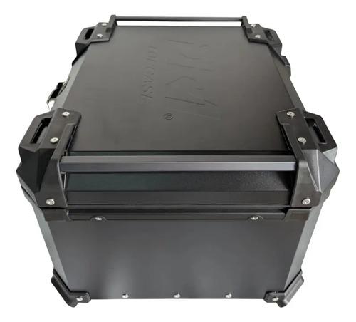 Baul Maletero Dr1 57 Litros Espaldar Aluminio Desmontable Negro 2