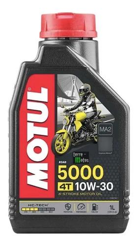 Aceite Lubricante Motul 5000 4t 10w30 Semi Sintetico Para Motos
