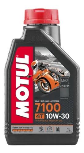 Aceite Lubricante Moto 4t 7100 10w30 100% Sintetico Motul 1l