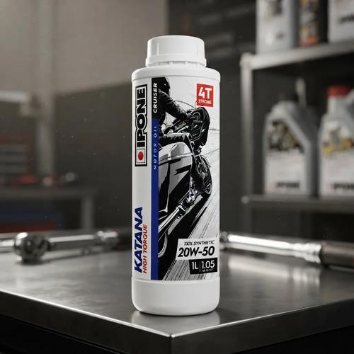 Aceite Lubricante Moto Ipone Katana High Torque 20w50 Sintet 2