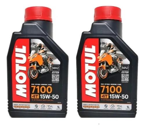 Aceite Motul 7100 15w50 4t Full Sintetico 2
