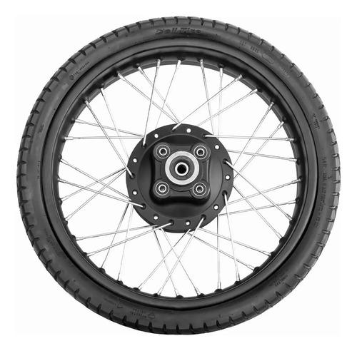 Llanta Delantero Para Moto Deli Tire Street Enduro Sin Cámara De 100/80-17 R 52 X 1 Unidad 3