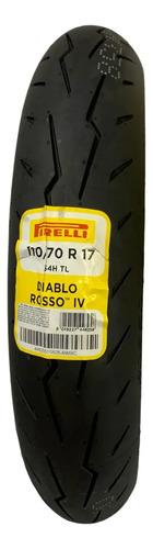 Llanta 110/70-17 Pirelli Diablo Rosso 4 Radial Tl 6