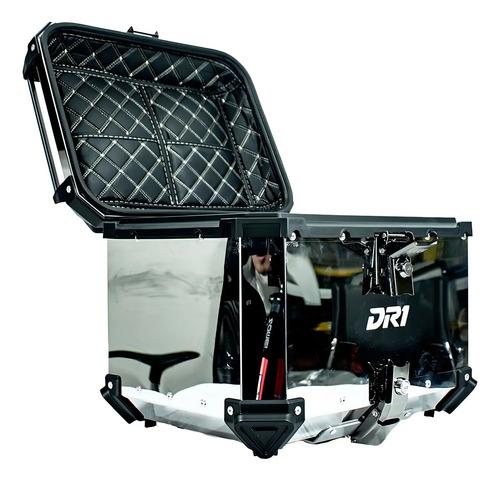 Maletero Cuadrado Dr1 Alu Pro Acero 45 Lt Gris 5