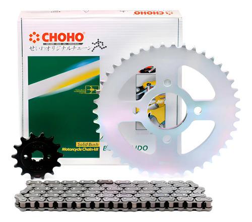 Kit Arrastre Akt Ttr Ds 200 Ds200 Reforzado Choho Plateado
