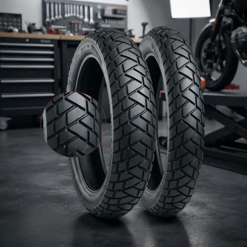 Llantas 110/90-17 Y 90/90-19 Kontrol 1001 Combo Tt 5
