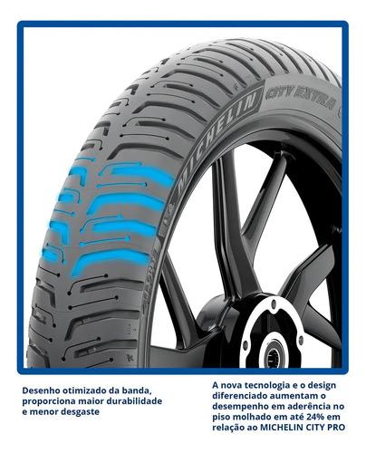 Llanta 80 100 18 Tl City Extra Michelin 4