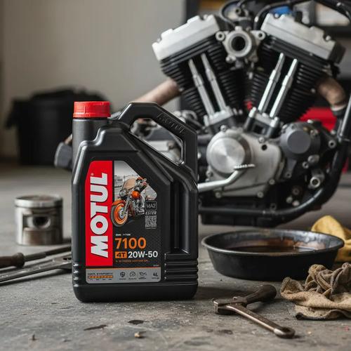 Aceite Para Motor Motul 7100 4t Sintético 20w-50 Para Motos 2
