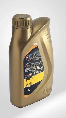 Aceite Eni L-ride 15w50 Street & Touring Synthetic 5