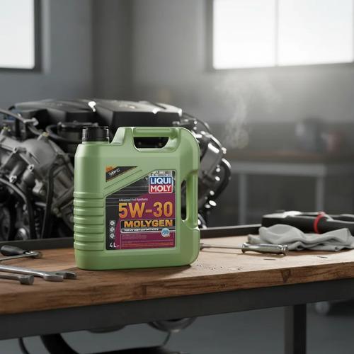 Aceite Para Motor Liqui Moly 5w-30 Molygen Dual 4 Litros 3