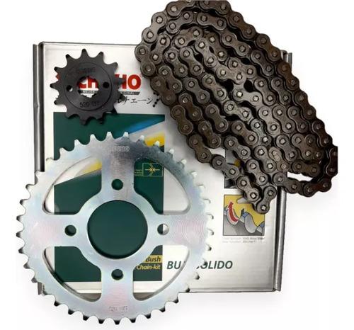 Kit Arrastre Akt Ttr 180 200 Ttr180 Ttr200 Reforzado Choho  Plateado 3