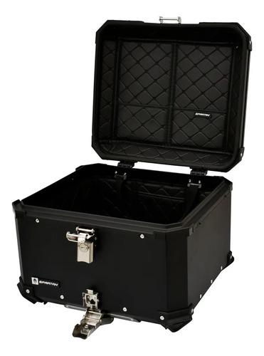 Maletero Spartan Aluminio 57lt Negro Negro 5